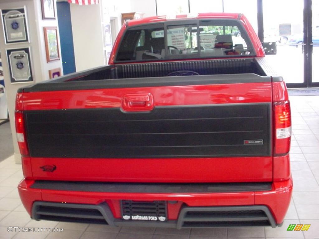 2007 F150 Saleen S331 Supercharged SuperCab - Bright Red / Saleen Dark Charcoal photo #6
