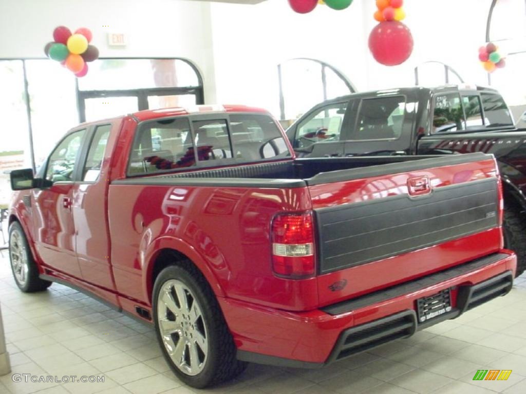 Bright Red 2007 Ford F150 Saleen S331 Supercharged SuperCab Exterior Photo #40411112