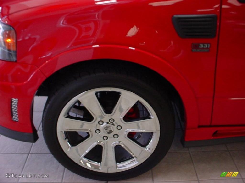 2007 F150 Saleen S331 Supercharged SuperCab - Bright Red / Saleen Dark Charcoal photo #10