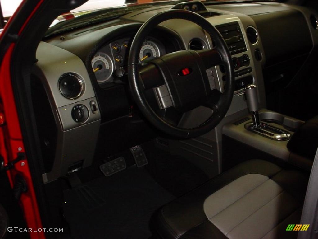 2007 Ford F150 Saleen S331 Supercharged SuperCab Saleen Dark Charcoal Dashboard Photo #40411244