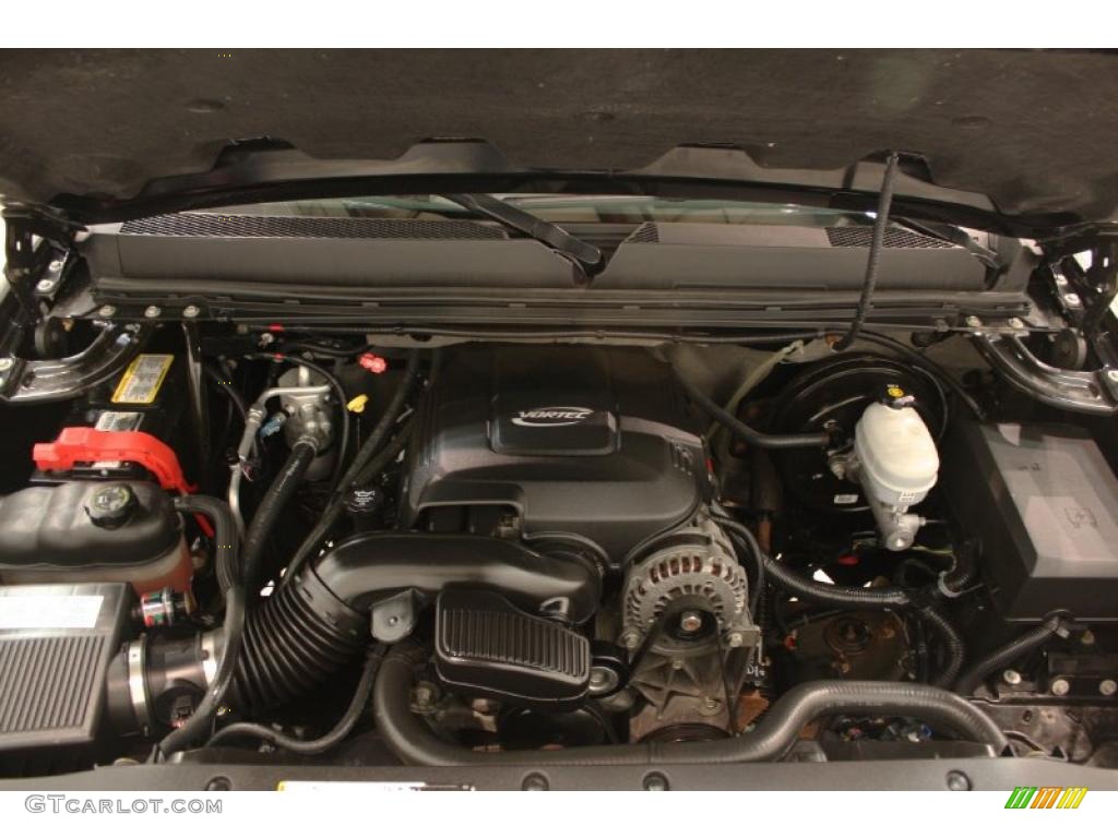 2007 GMC Sierra 1500 SLE Extended Cab 4x4 5.3 Liter OHV 16-Valve Vortec V8 Engine Photo #40411248