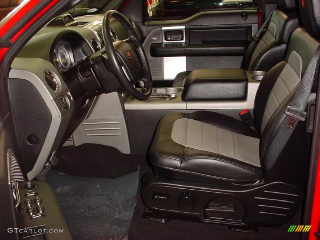 Saleen Dark Charcoal Interior 2007 Ford F150 Saleen S331 Supercharged SuperCab Photo #40411272