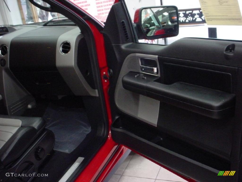 2007 F150 Saleen S331 Supercharged SuperCab - Bright Red / Saleen Dark Charcoal photo #19