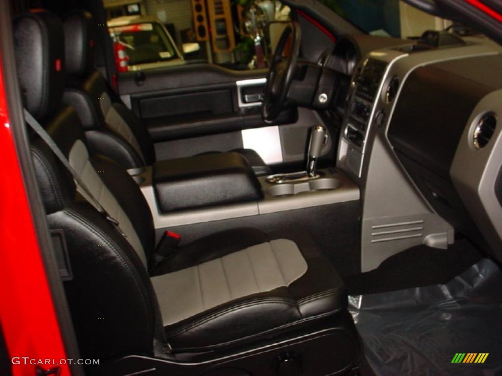 Saleen Dark Charcoal Interior 2007 Ford F150 Saleen S331 Supercharged SuperCab Photo #40411304