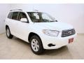 2008 Blizzard White Pearl Toyota Highlander 4WD  photo #1