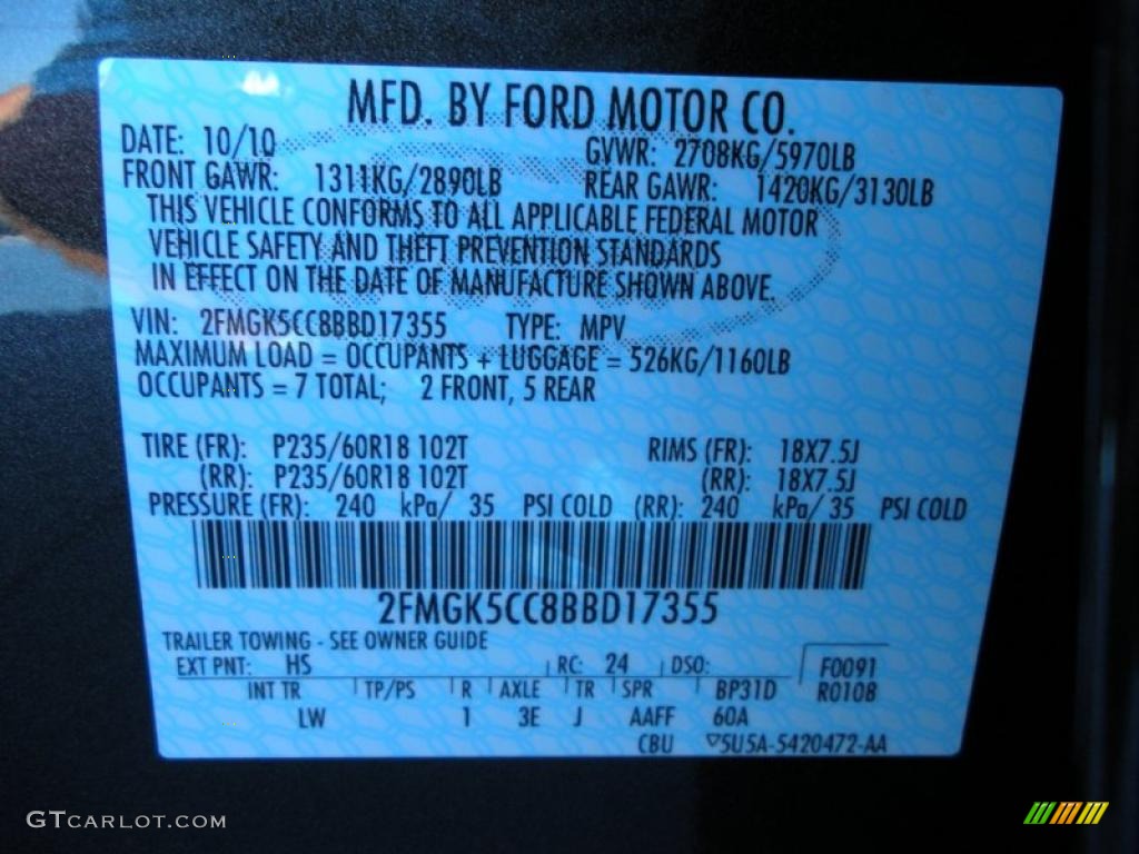 2011 Flex Color Code HS for Earth Metallic Photo #40412404