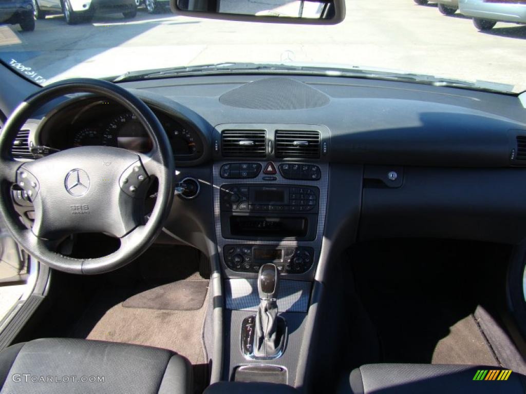 Charcoal Interior 2003 Mercedes-Benz C 320 4Matic Sport Sedan Photo #40412692