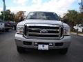 2005 Silver Metallic Ford F250 Super Duty Lariat FX4 Crew Cab 4x4  photo #3