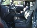  2008 H2 SUV Ebony Black Interior