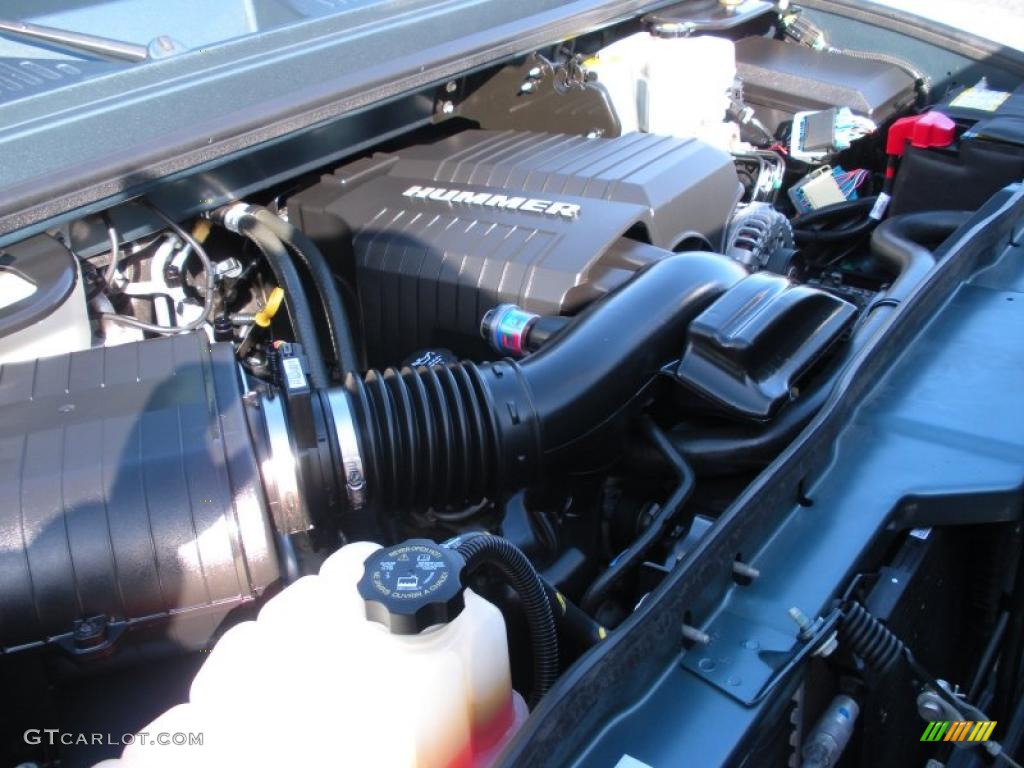 2008 Hummer H2 SUV 6.2 Liter OHV 16V VVT Vortec V8 Engine Photo #40414080