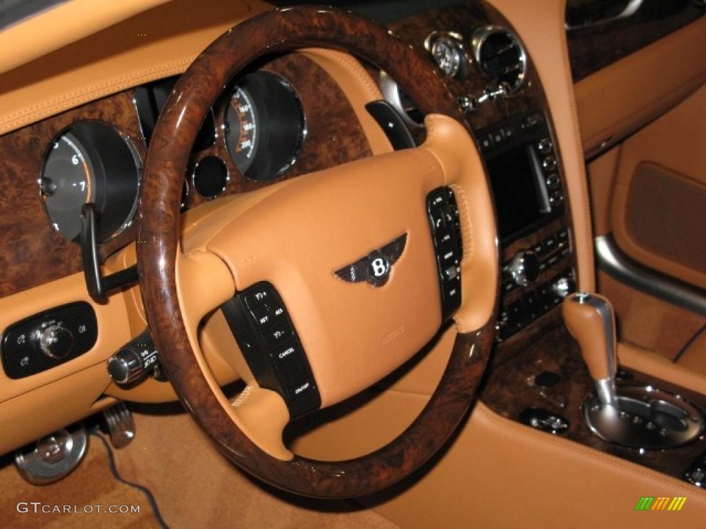 2010 Bentley Continental Flying Spur Standard Continental Flying Spur Model Saddle Steering Wheel Photo #40414400