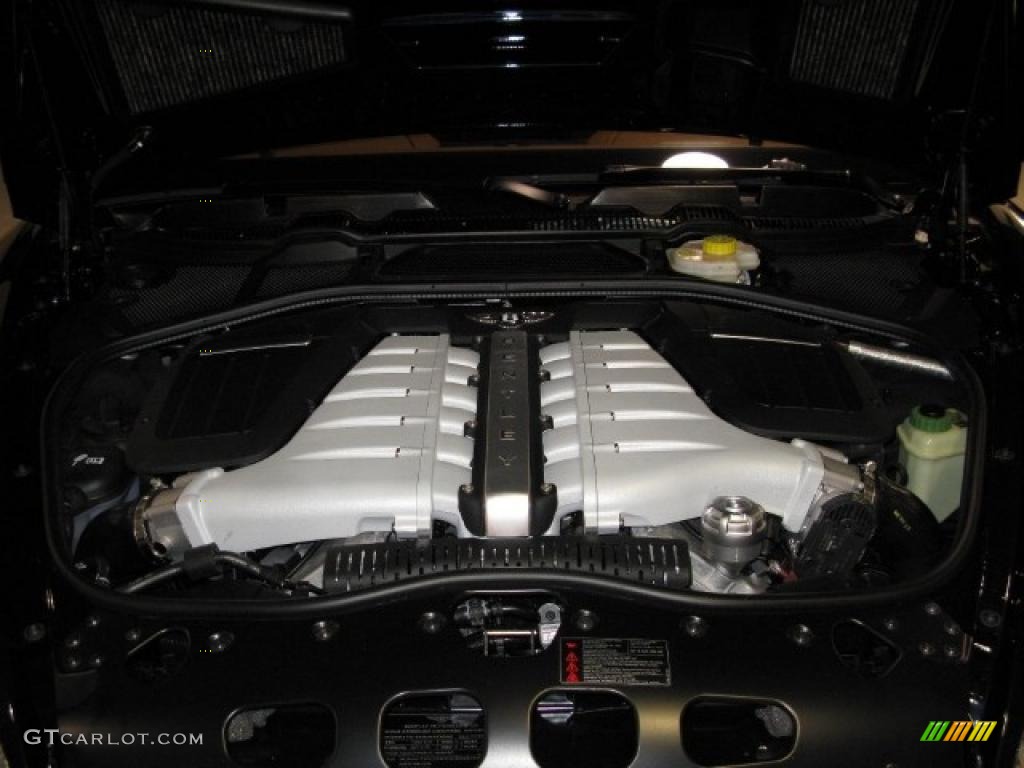 2010 Bentley Continental Flying Spur Standard Continental Flying Spur Model 6.0 Liter Twin-Turbocharged DOHC 48-Valve VVT W12 Engine Photo #40414604