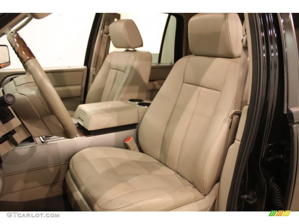 2007 Expedition EL Limited 4x4 - Black / Camel photo #9