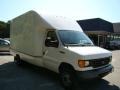 2007 Oxford White Ford E Series Cutaway E350 Commercial Moving Truck  photo #3
