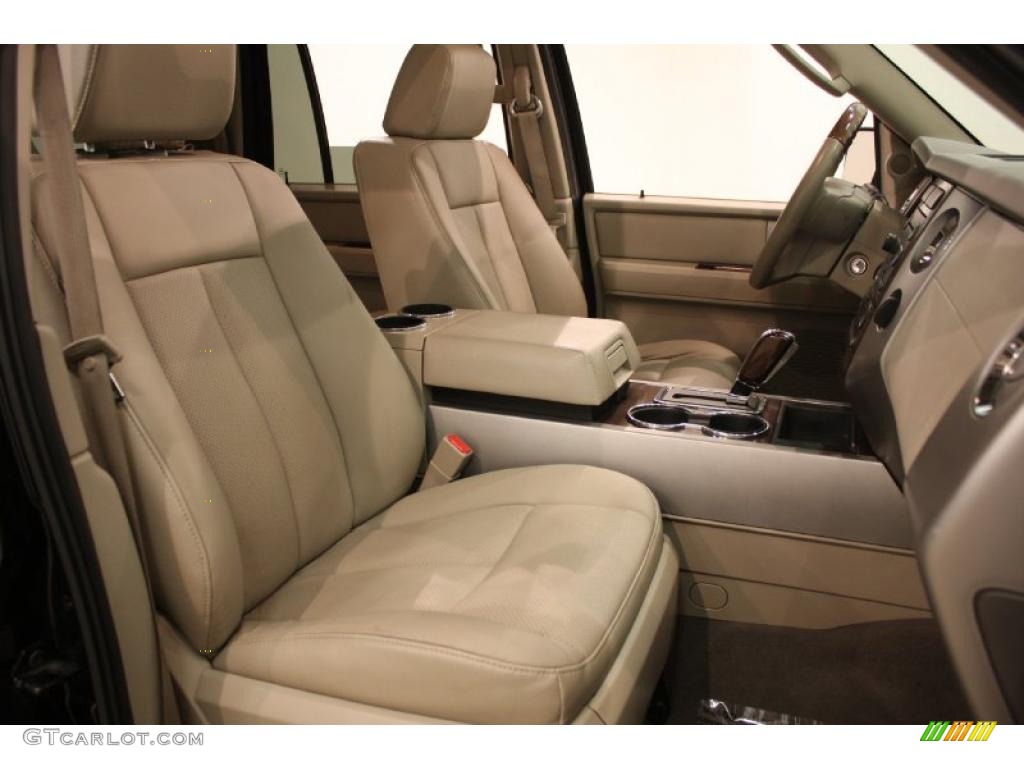 2007 Expedition EL Limited 4x4 - Black / Camel photo #15