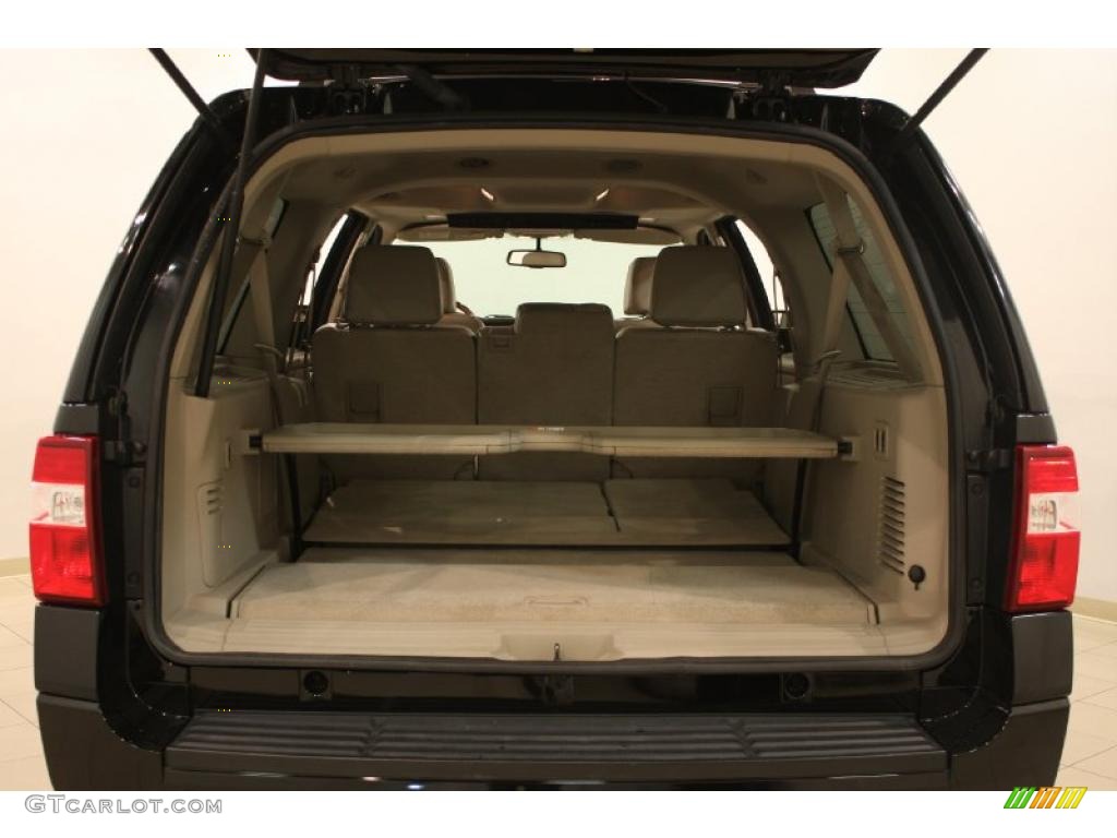 2007 Expedition EL Limited 4x4 - Black / Camel photo #17
