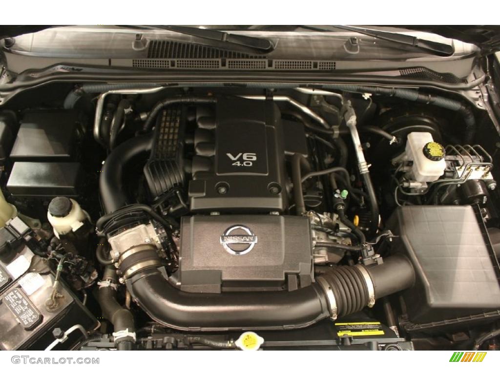 2008 Nissan Frontier Nismo King Cab 4x4 Engine Photos