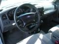 Dark Graphite 2001 Ford Ranger XLT Regular Cab Interior Color