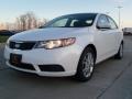 Snow White Pearl 2011 Kia Forte EX Exterior
