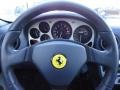 1999 Ferrari 360 Dark Blue Interior Steering Wheel Photo