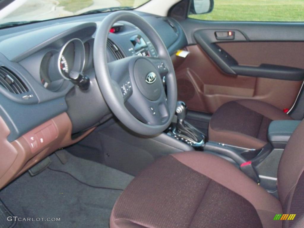 Coffee Interior 2011 Kia Forte EX Photo #40415776