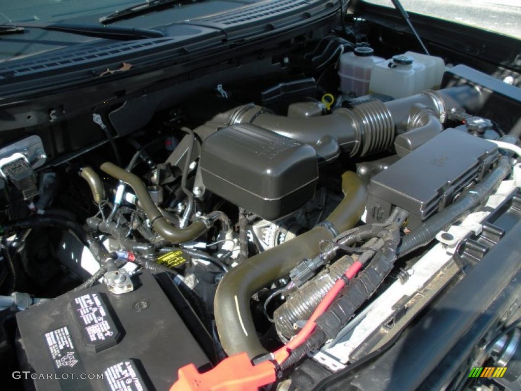 2010 Ford F150 SVT Raptor SuperCab 4x4 5.4 Liter Flex-Fuel SOHC 24-Valve VVT Triton V8 Engine Photo #40416528