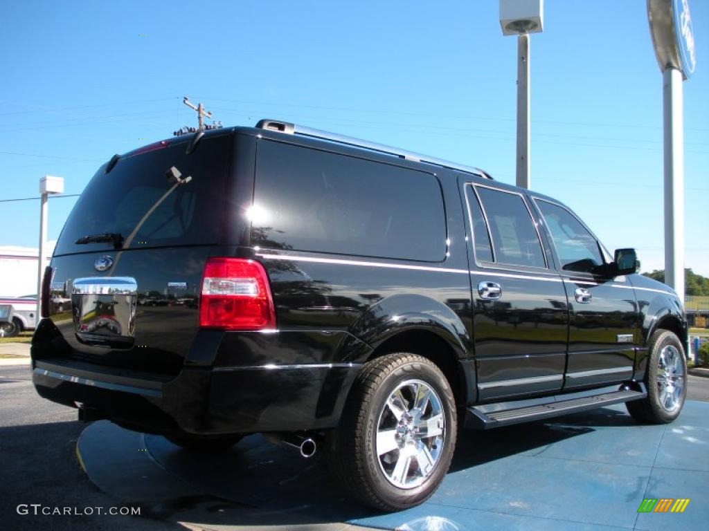 Black 2007 Ford Expedition EL Limited Exterior Photo #40416636