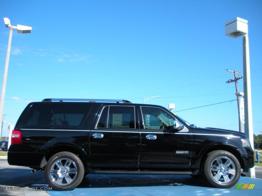 Black 2007 Ford Expedition EL Limited Exterior Photo #40416652