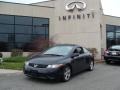 Nighthawk Black Pearl - Civic EX Coupe Photo No. 1