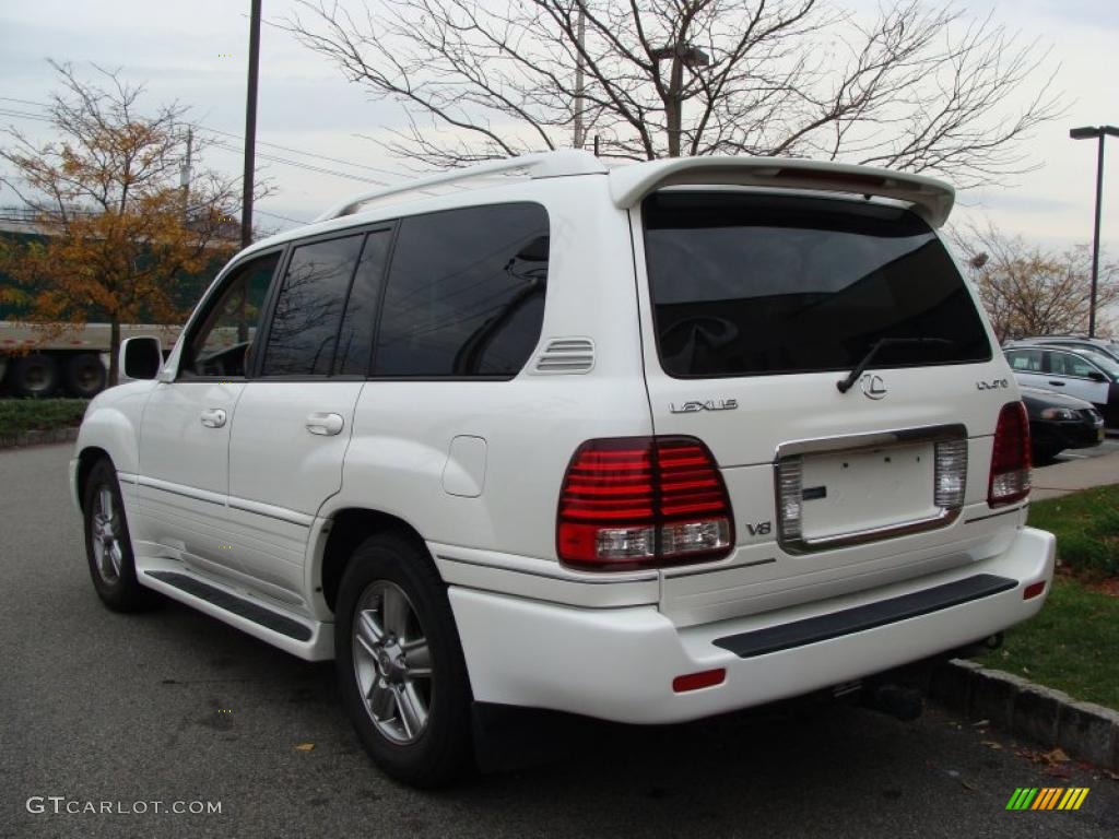 Crystal White 2007 Lexus LX 470 Exterior Photo #40418552