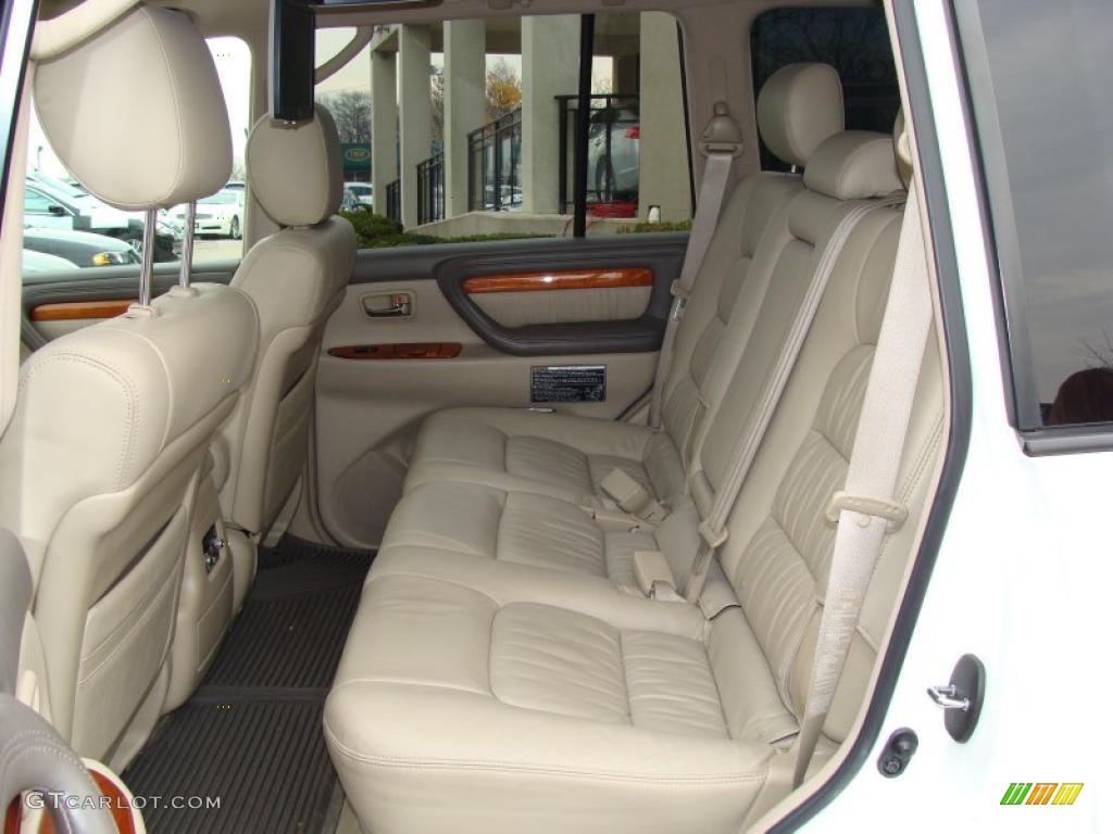 Ivory Interior 2007 Lexus LX 470 Photo #40418600