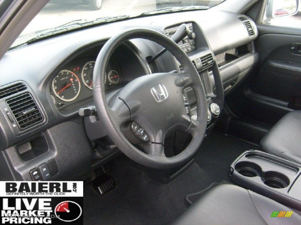 2006 CR-V SE 4WD - Silver Moss Metallic / Black photo #11