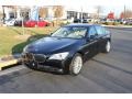 Jet Black 2009 BMW 7 Series 750Li Sedan Exterior