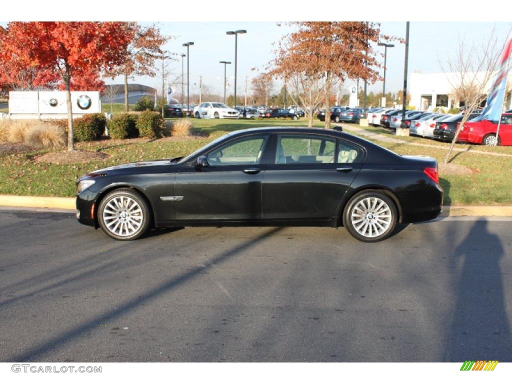Jet Black 2009 BMW 7 Series 750Li Sedan Exterior Photo #40419596