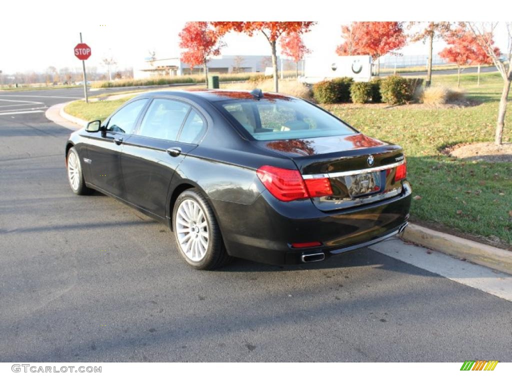 Jet Black 2009 BMW 7 Series 750Li Sedan Exterior Photo #40419608