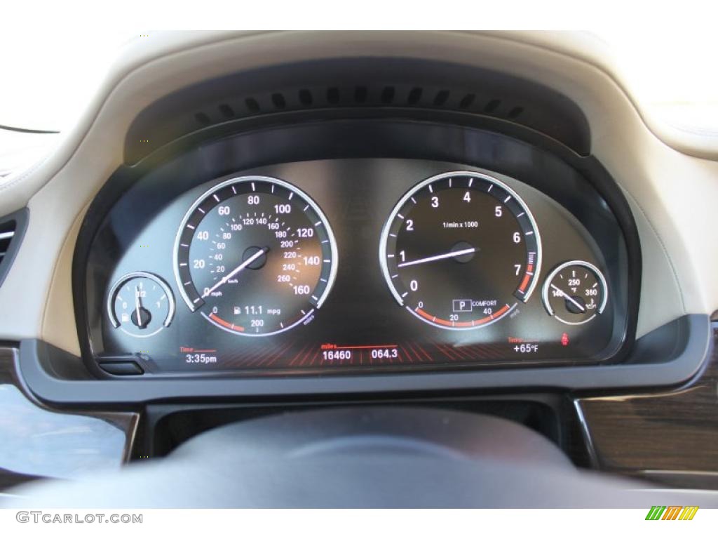 2009 BMW 7 Series 750Li Sedan Gauges Photo #40420004