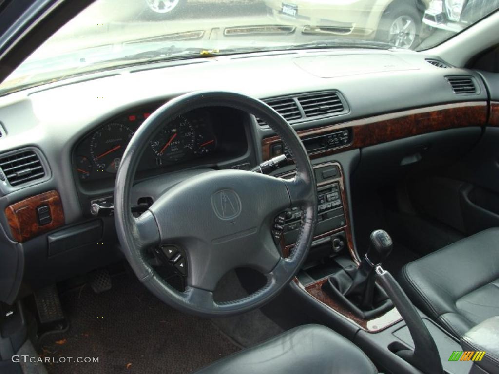 Charcoal Interior 1999 Acura CL 2.3 Photo #40420556