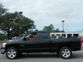 2008 Brilliant Black Crystal Pearl Dodge Ram 1500 Lone Star Edition Quad Cab  photo #2