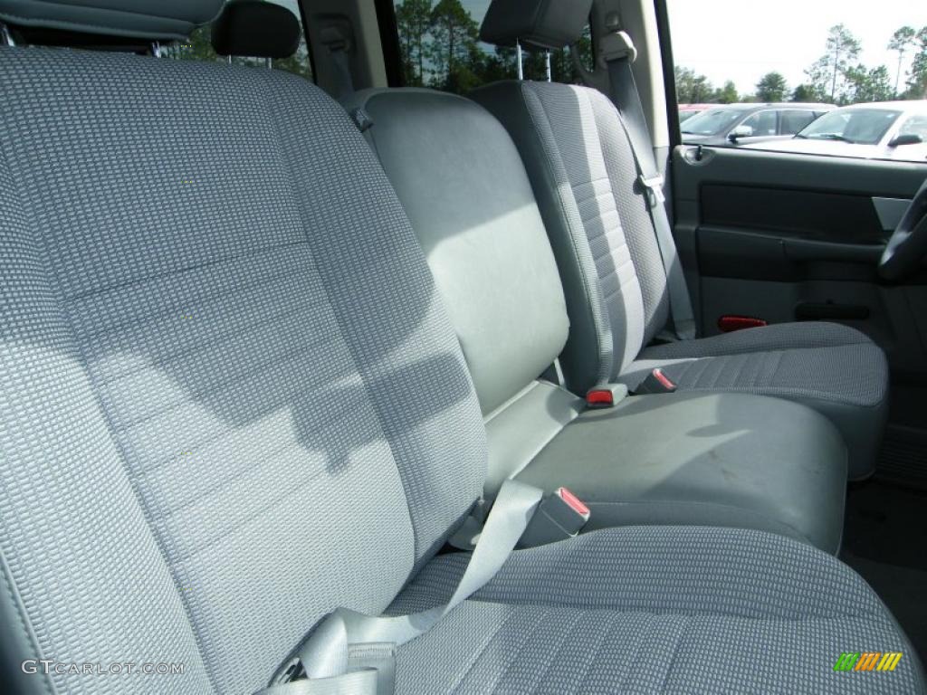 2008 Ram 1500 Lone Star Edition Quad Cab - Brilliant Black Crystal Pearl / Medium Slate Gray photo #26