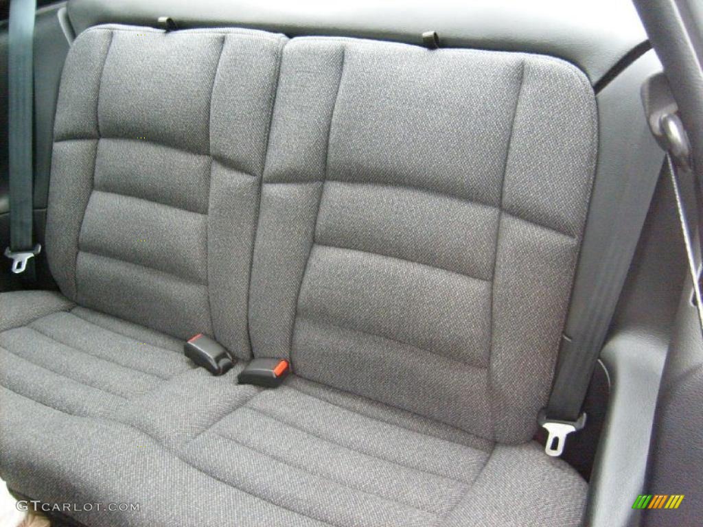 Black Interior 1996 Ford Mustang GT Coupe Photo #40422268