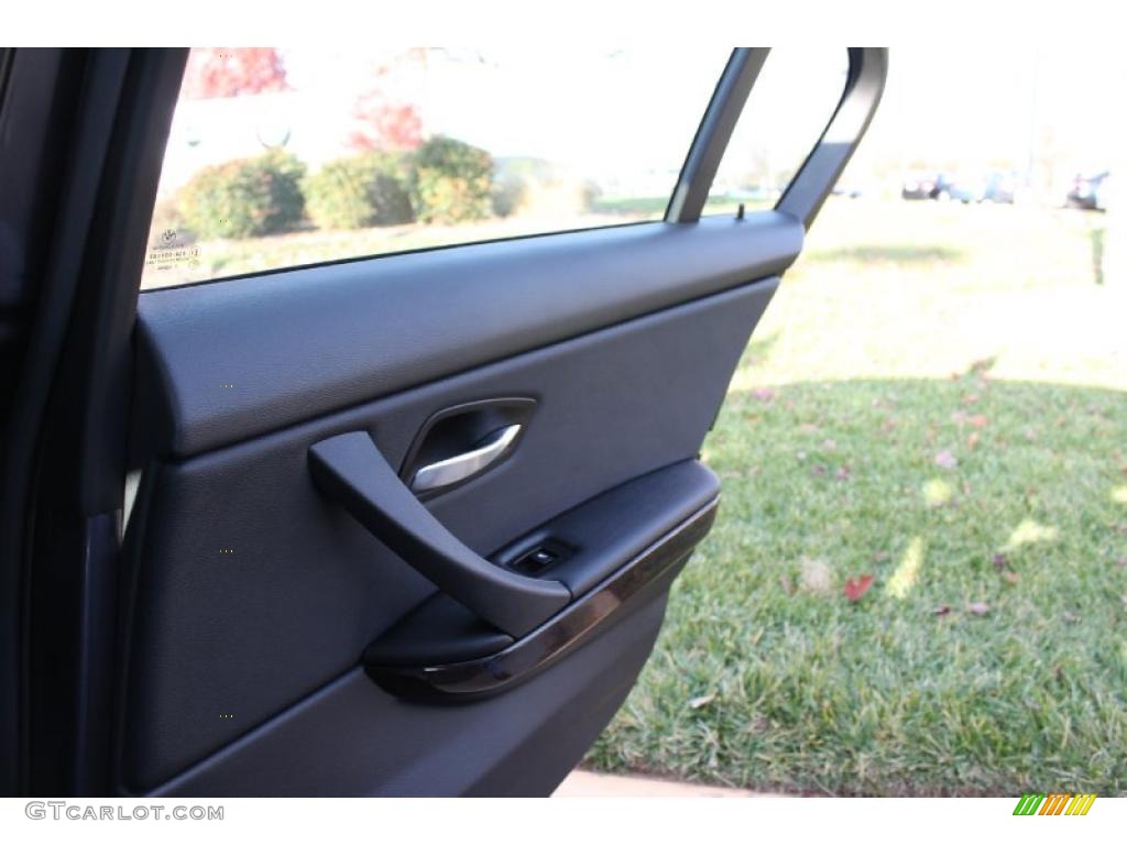 2008 3 Series 328xi Sedan - Sparkling Graphite Metallic / Black photo #20