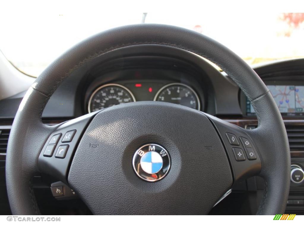 2008 3 Series 328xi Sedan - Sparkling Graphite Metallic / Black photo #23