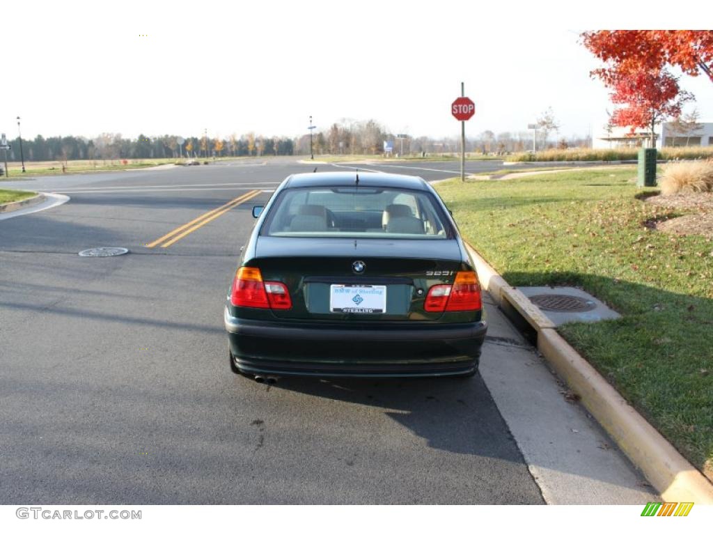 1999 3 Series 323i Sedan - Fern Green Metallic / Sand photo #5