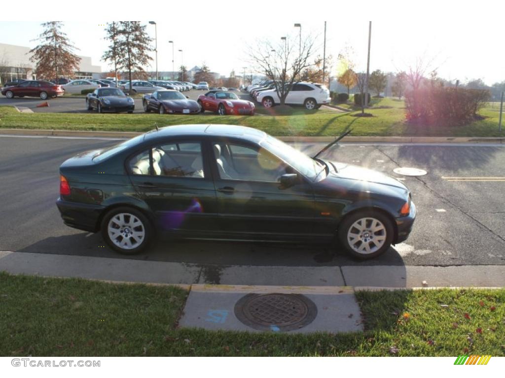 1999 3 Series 323i Sedan - Fern Green Metallic / Sand photo #7