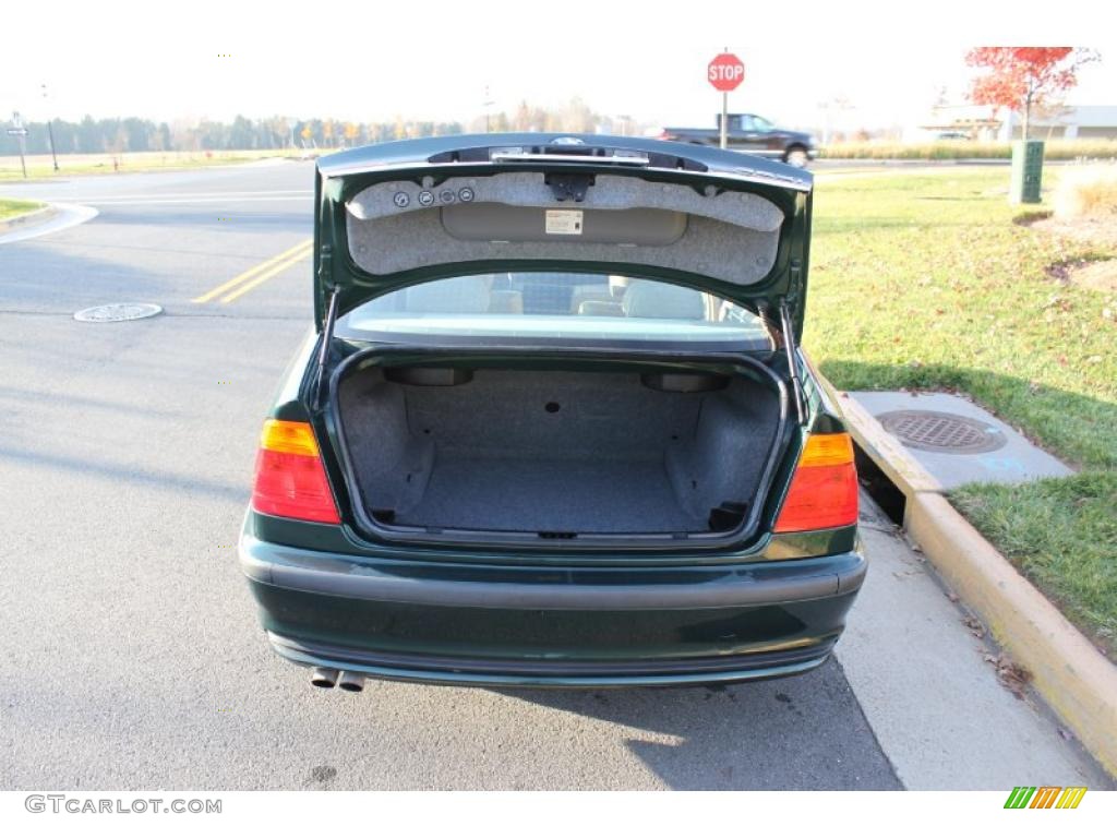 1999 3 Series 323i Sedan - Fern Green Metallic / Sand photo #15