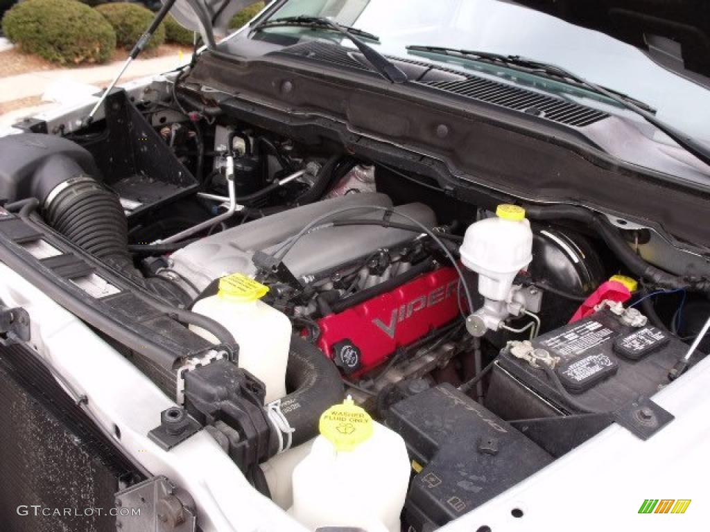 2005 Dodge Ram 1500 SRT-10 Regular Cab 8.3 Liter SRT OHV 20-Valve V10 Engine Photo #40424416