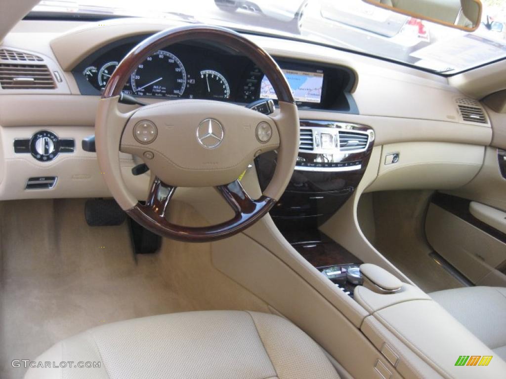 Cashmere/Savanna Interior 2008 Mercedes-Benz CL 550 Photo #40425400