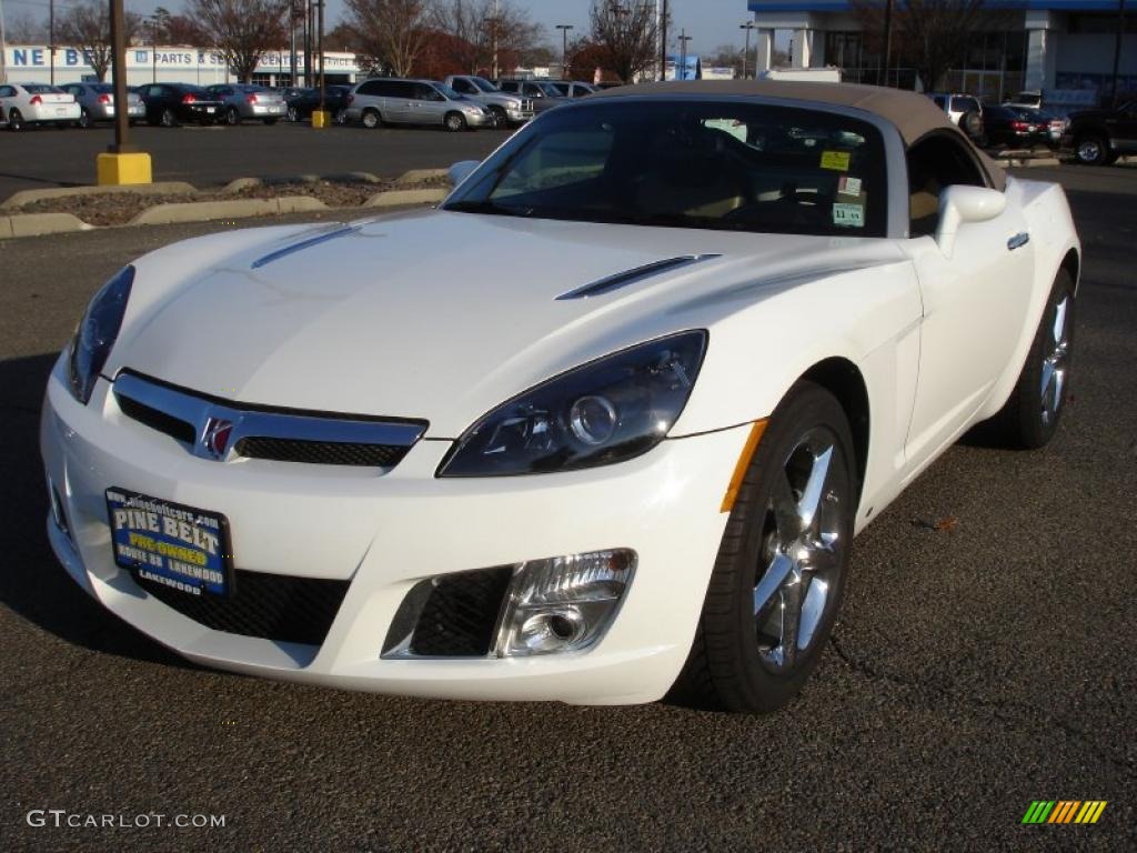 Polar White 2008 Saturn Sky Red Line Roadster Exterior Photo #40425413