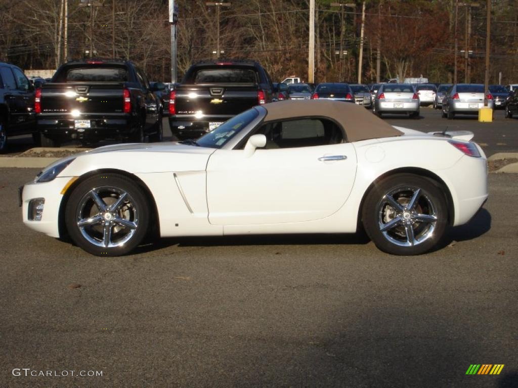 Polar White 2008 Saturn Sky Red Line Roadster Exterior Photo #40425548