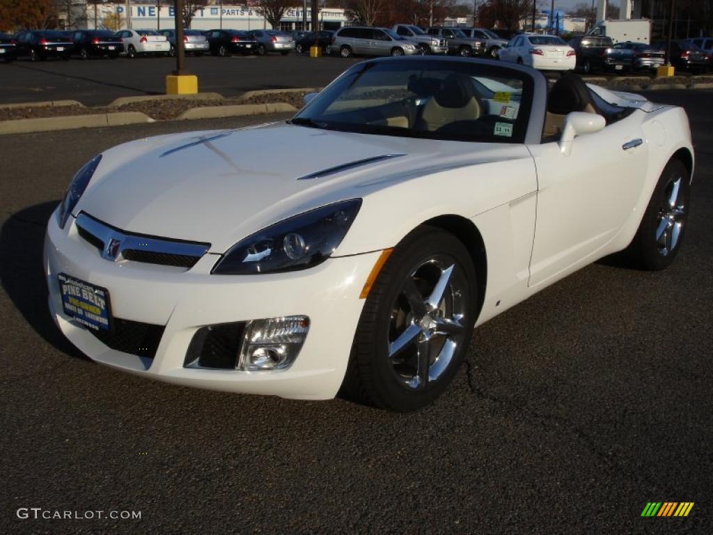 Polar White 2008 Saturn Sky Red Line Roadster Exterior Photo #40425564